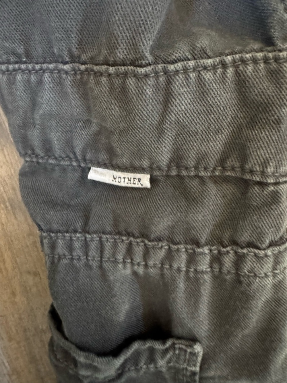 MOTHER Gray Jumpsuit Size Large - Picture 4 of 12